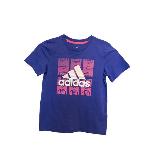 NWT Adidas Boys Tshirt Sz 6 NWT - Picture 1 of 6